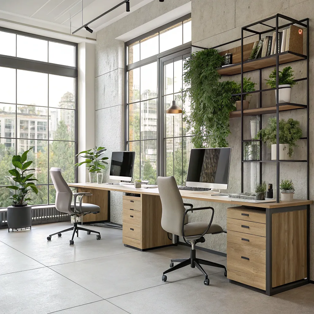 Spacious Work Area